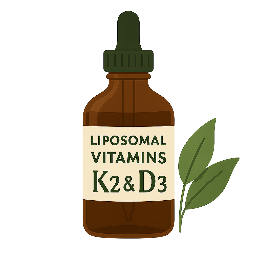 Liposomal Vitamins K2 & D3